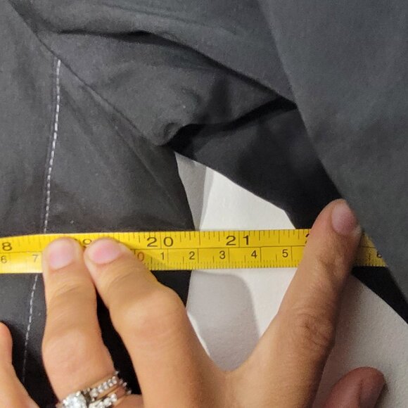 Conviction Black Grey Cotton Blend Lightweight Full Zip Up Casual Jacket Medium - Picture 15 of 16